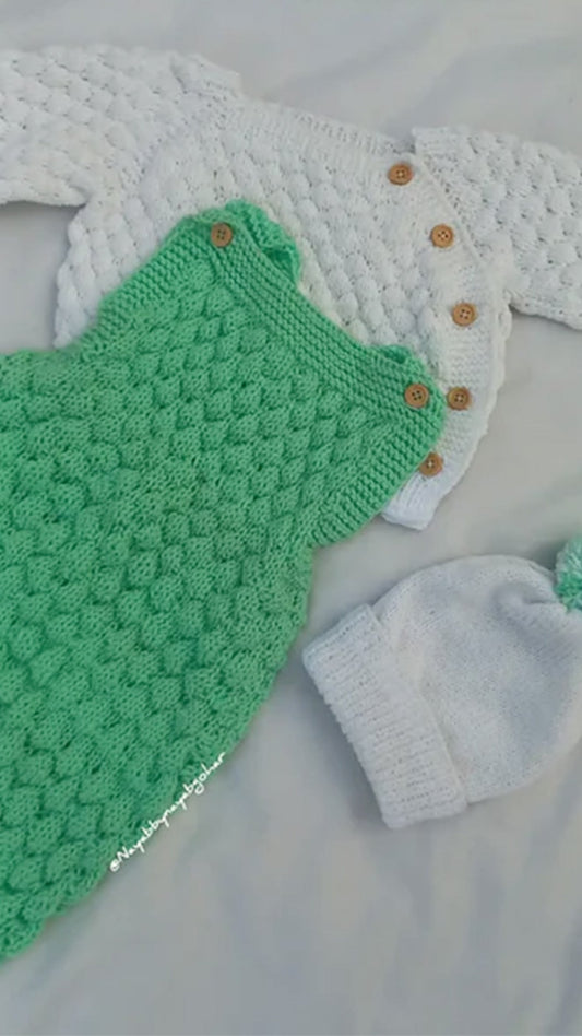 Bobble dungree set