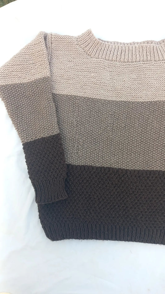 Coffee and latte jumper