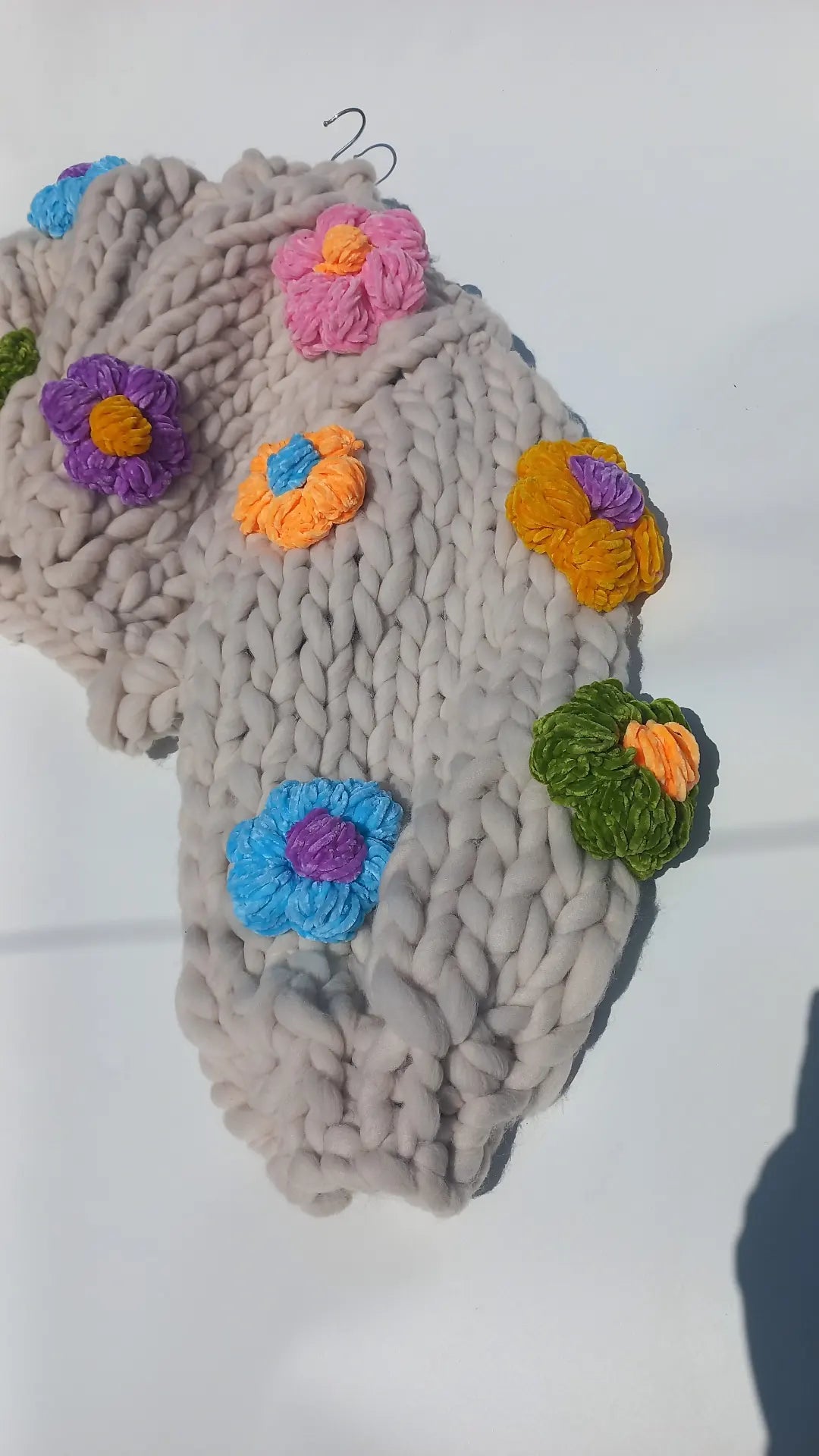 Chunky Blossom cardigan