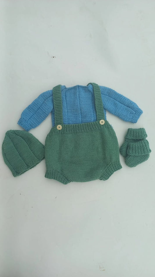 Diaper Dungree set