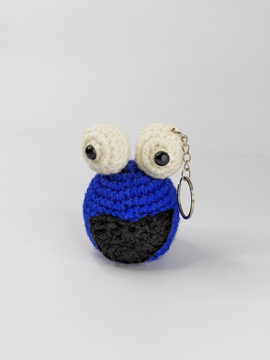 Cookie monster keychain