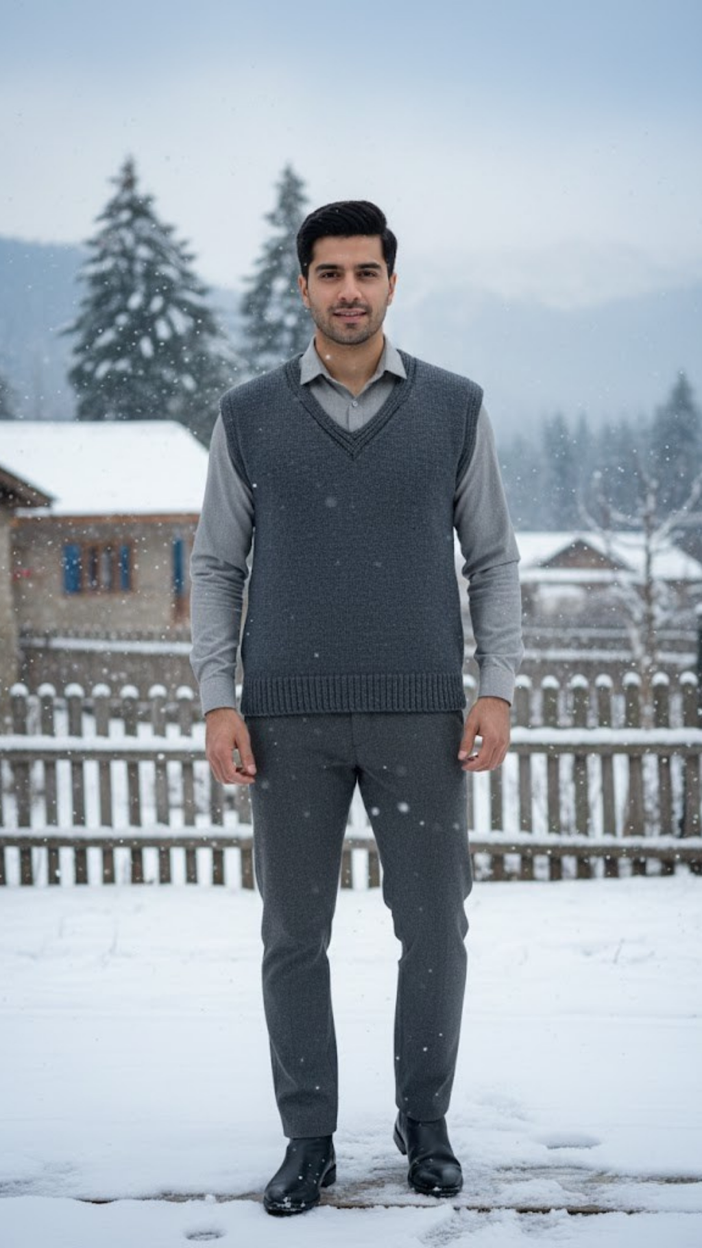 Grey Vest