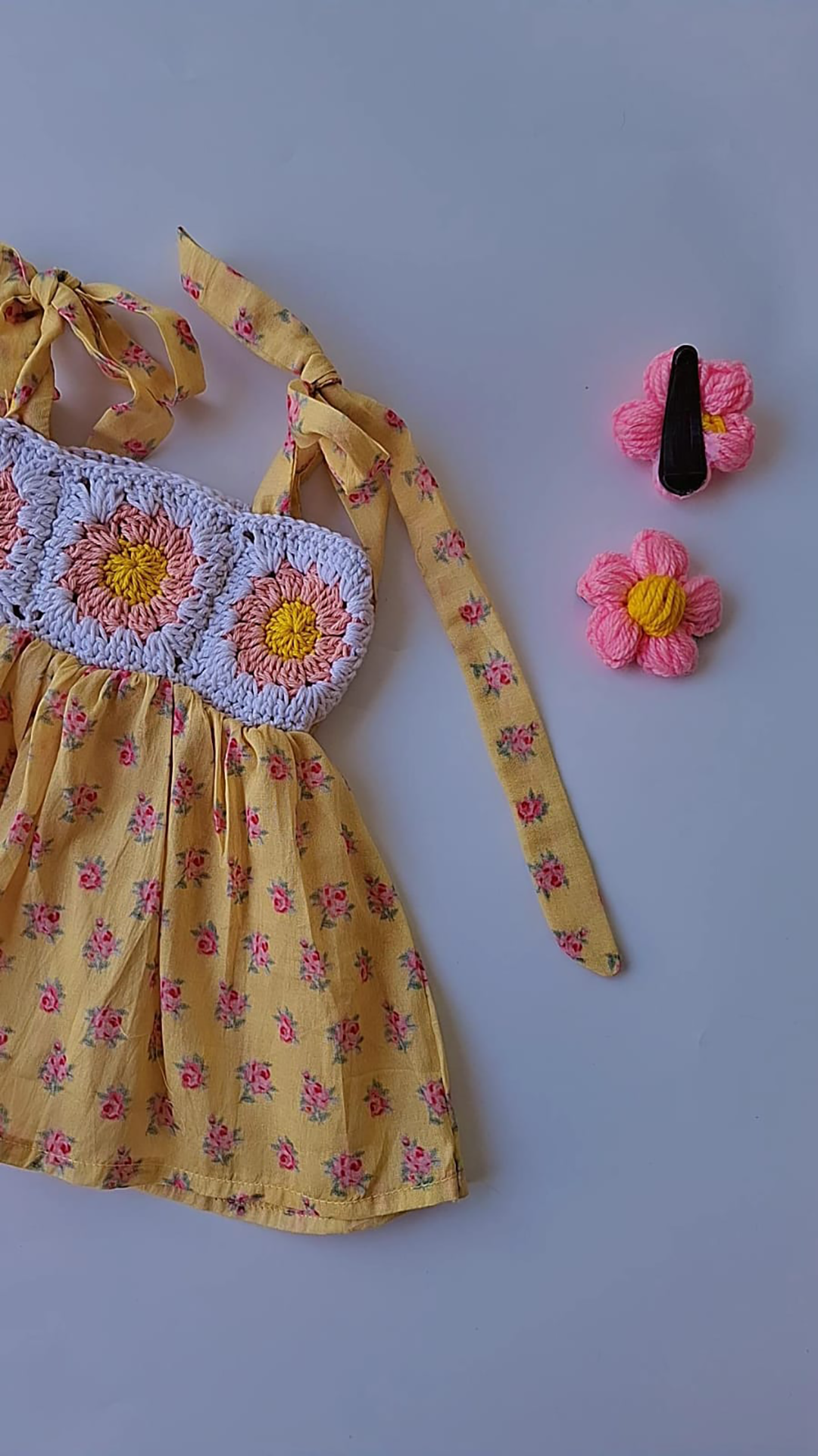 pestal yellow frock