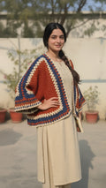 Hexi crochet cardigan