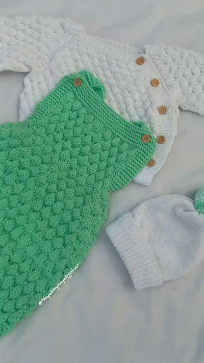 Bobble dungree set