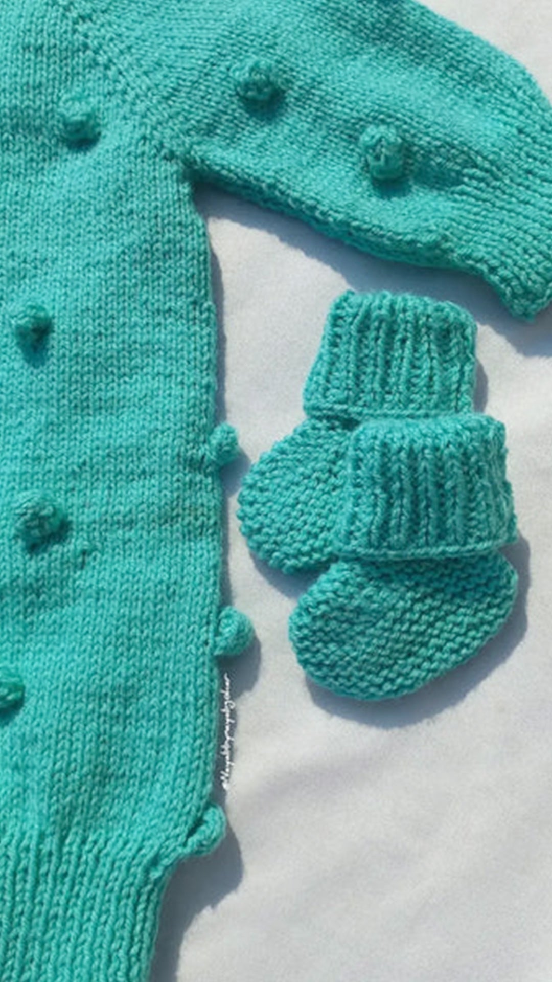 Bobble romper set