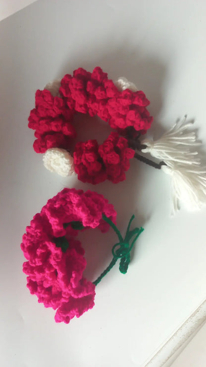 Crochet gajra