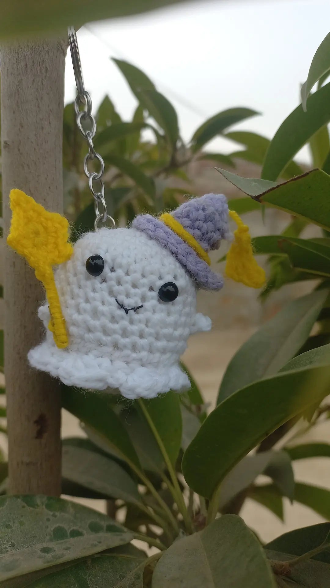 Gosht and strawberry keychain