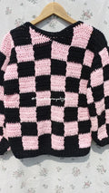 Gingham pullover