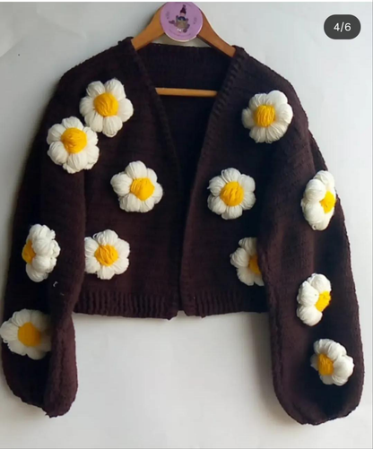 Blossom Cropped Cardigan