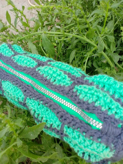 Almond Crochet stationery bag