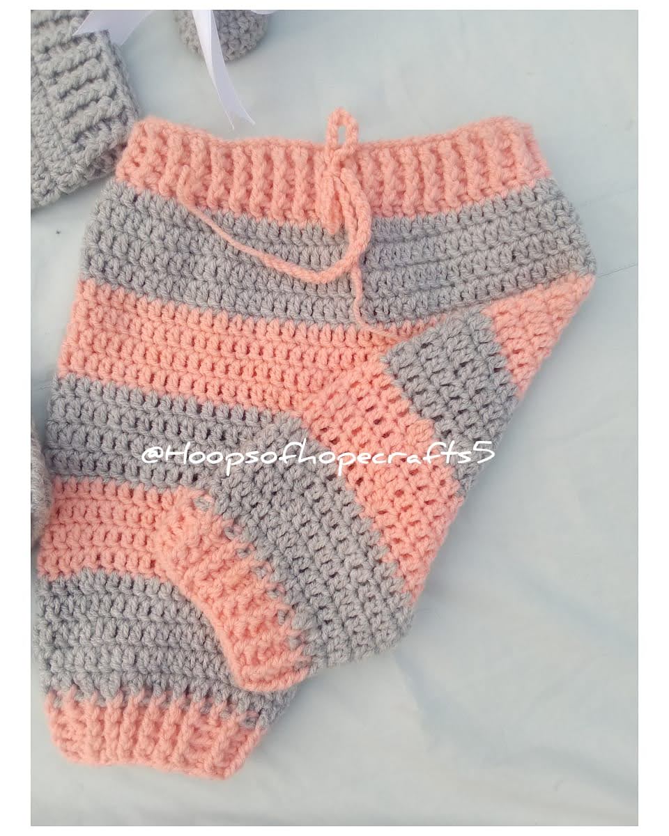 Bear hoodie set