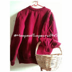Diamond cables pullover