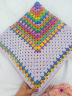 Rainbow baby blanket