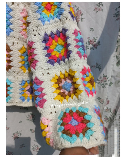 Color flutter jumper
