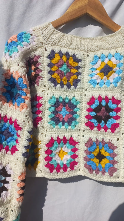 Color flutter jumper