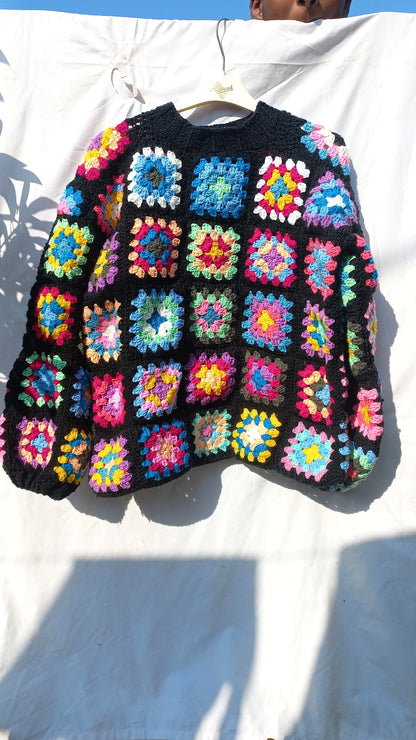 Color flutter jumper