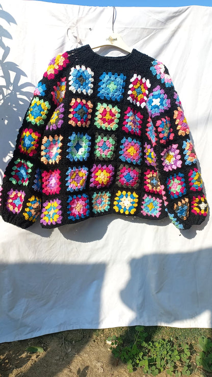 Color flutter jumper