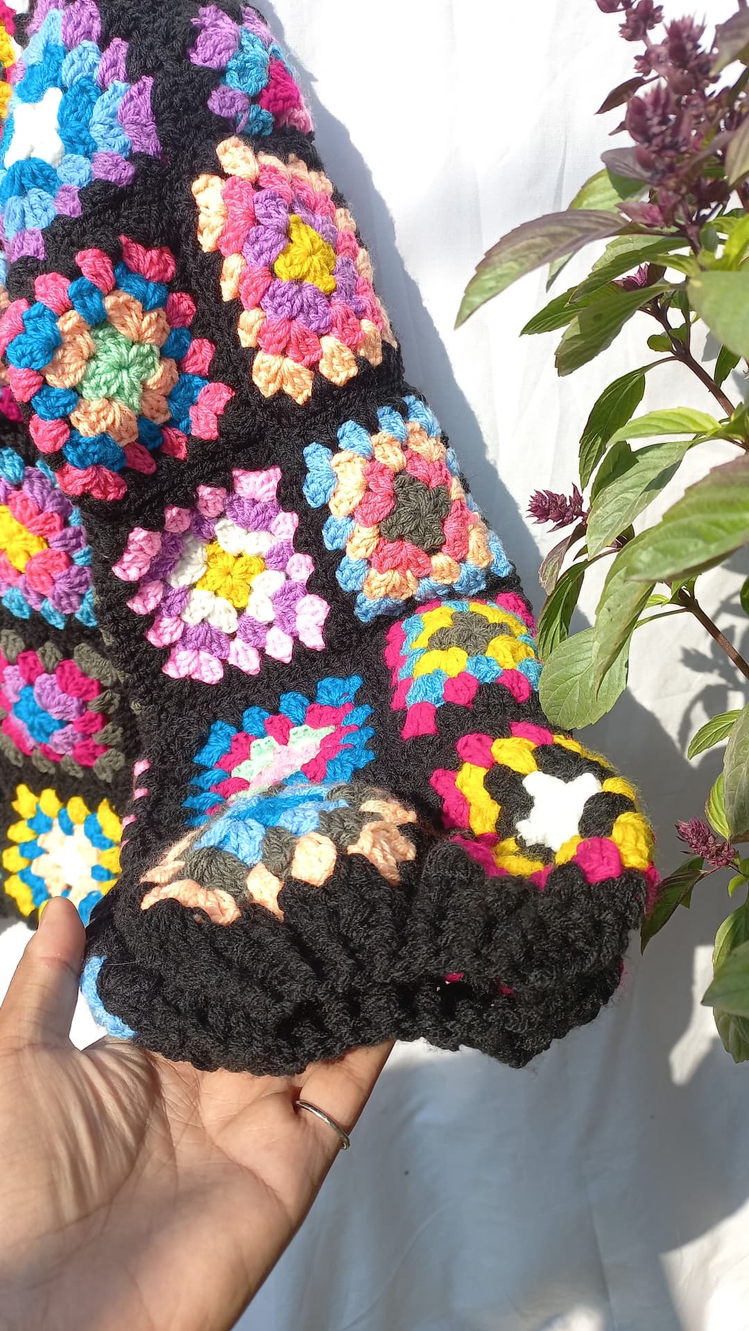 Color flutter jumper