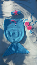 Mermaid tail cocoon set
