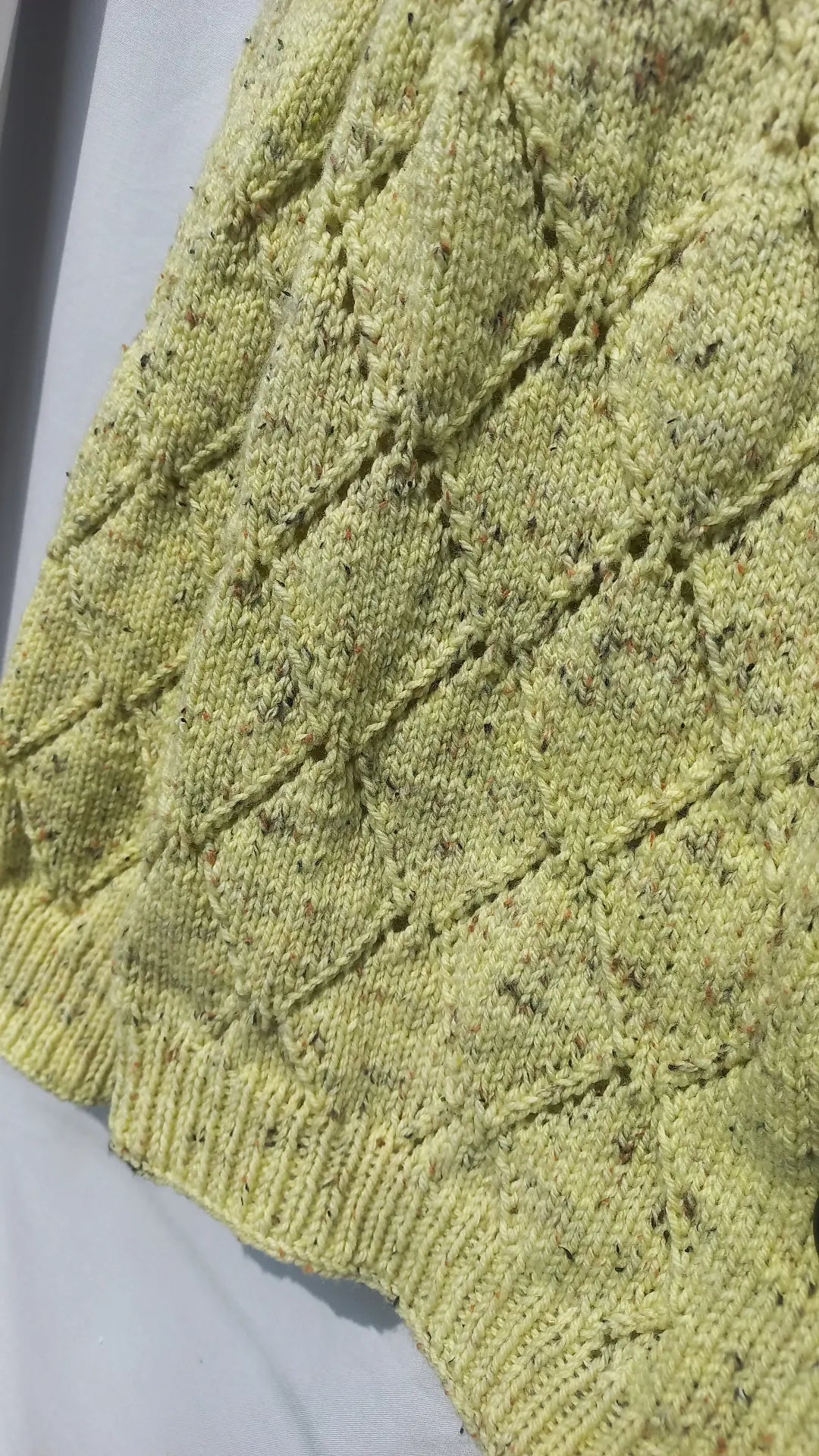 Diamond fillet cardigan