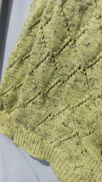 Diamond fillet cardigan