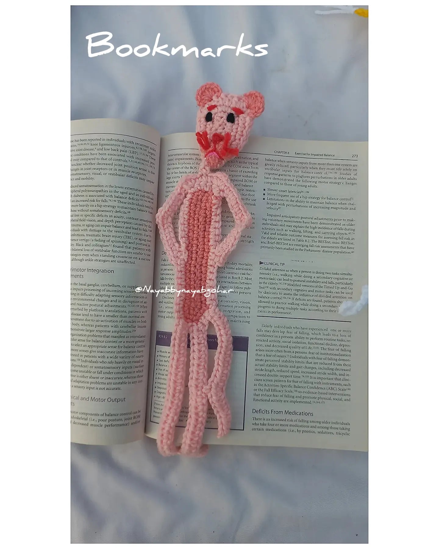 Animal themed bookmark