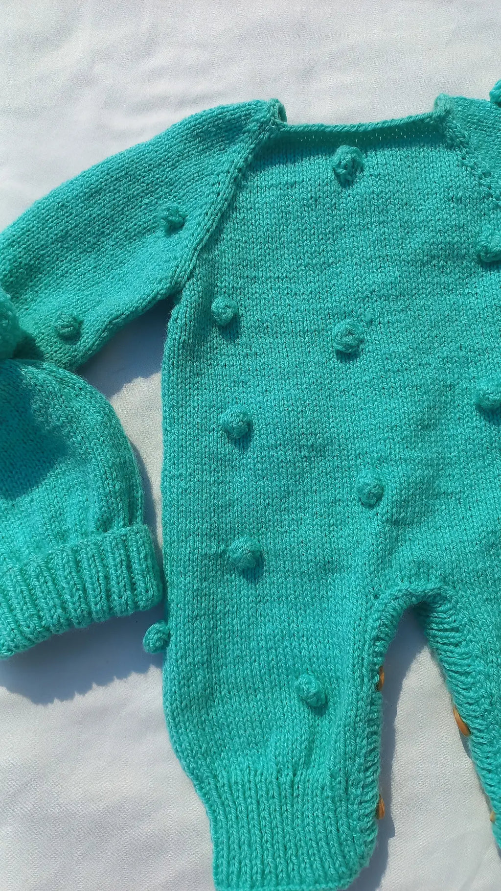 Bobble romper set