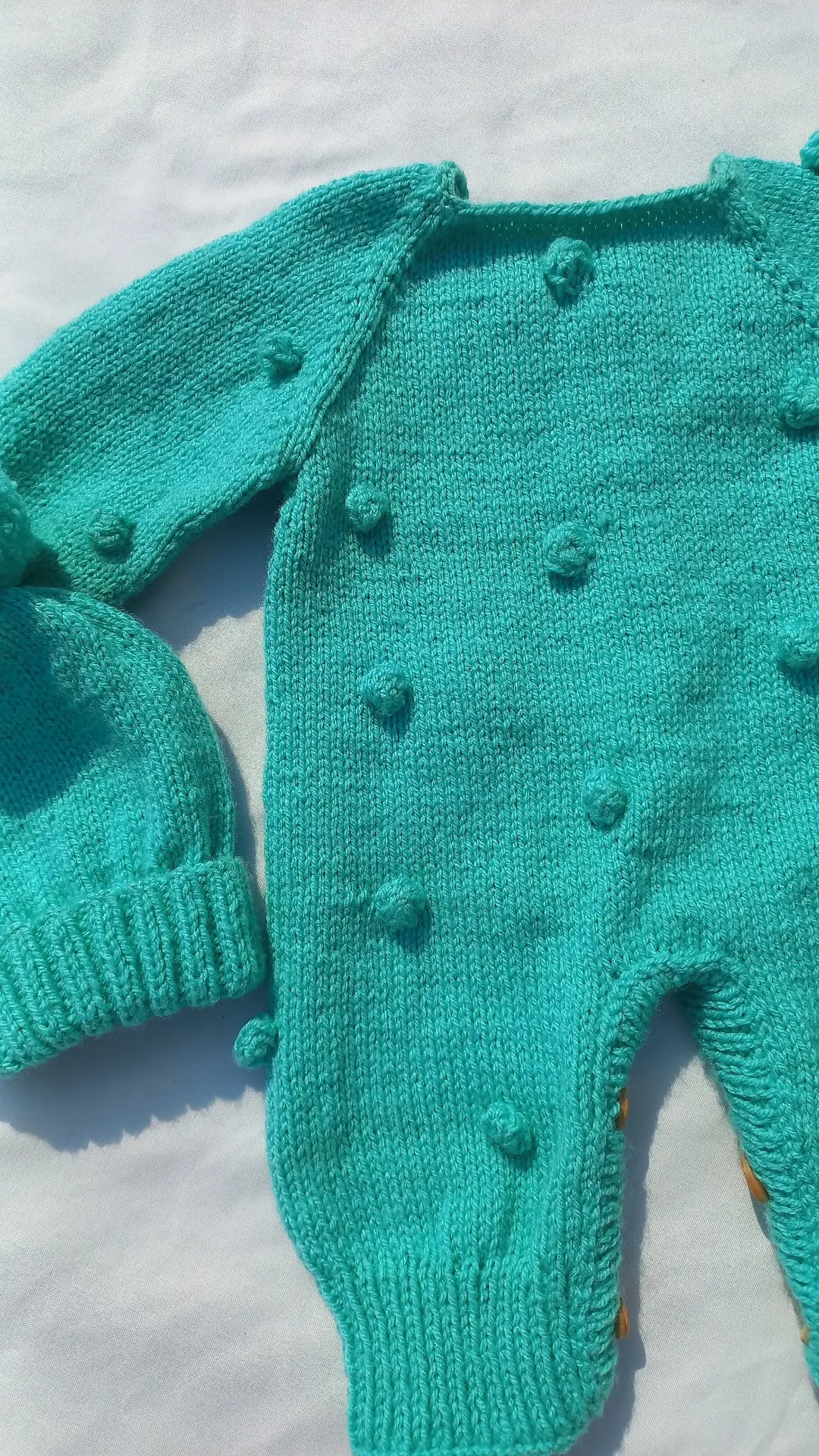 Bobble romper set