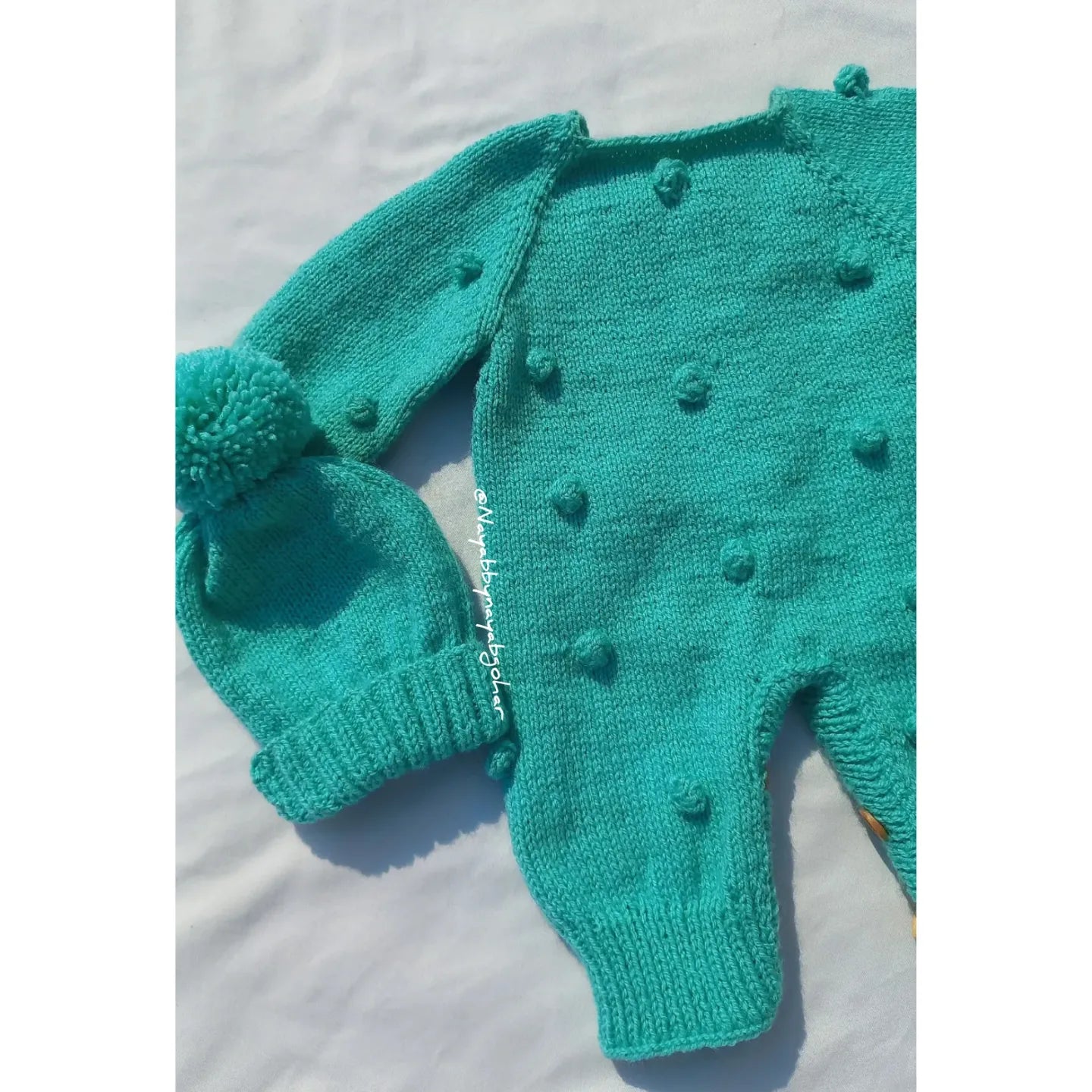 Bobble romper set