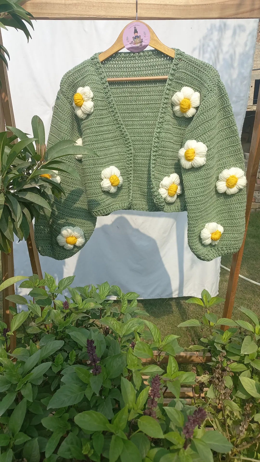 Blossom Cropped Cardigan