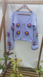 Blossom Cropped Cardigan