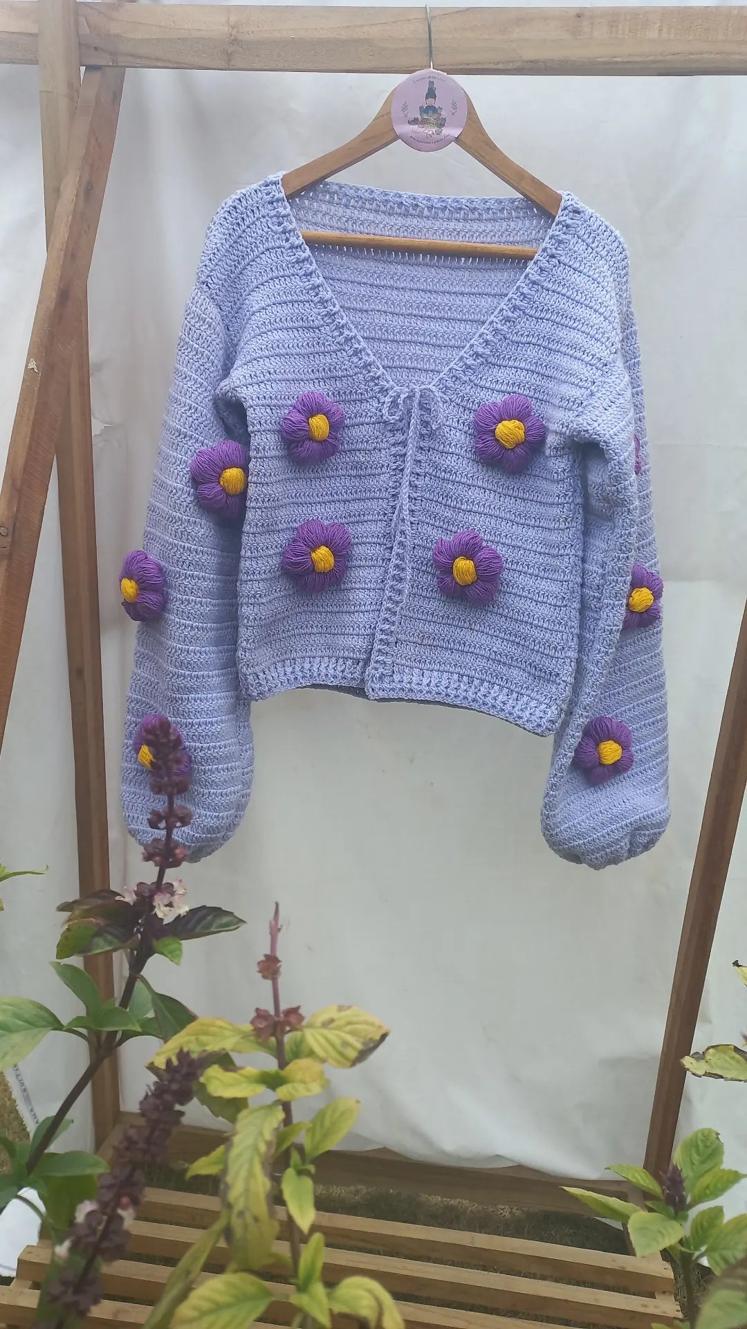 Blossom Cropped Cardigan