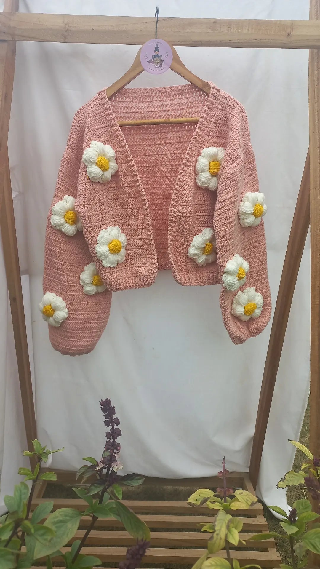 Blossom Cropped Cardigan