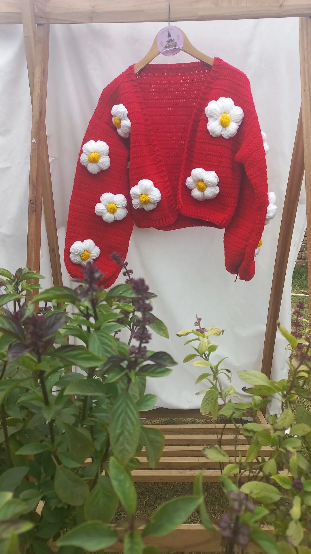 Blossom Cropped Cardigan