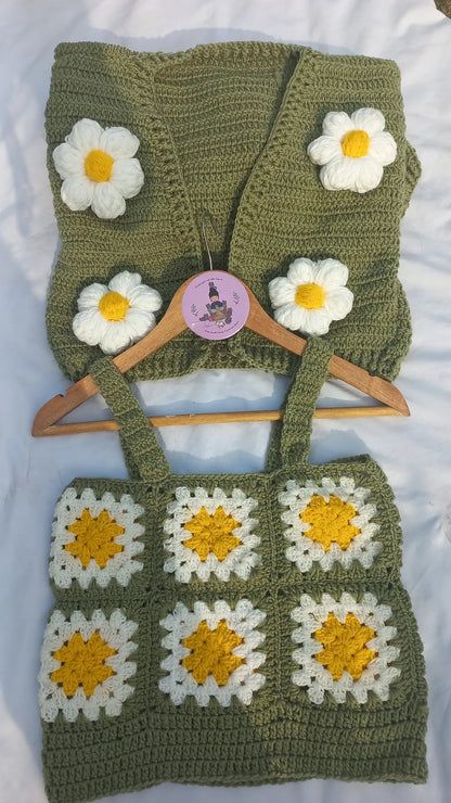 Blossom cropped co-ord set