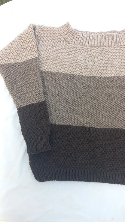 Coffee and latte jumper