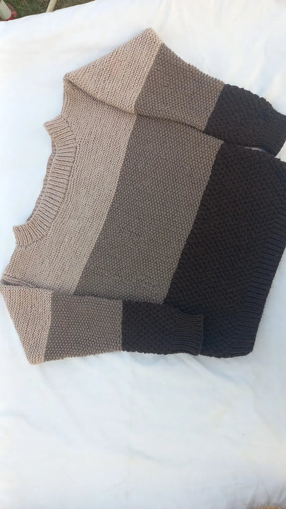 Coffee and latte jumper
