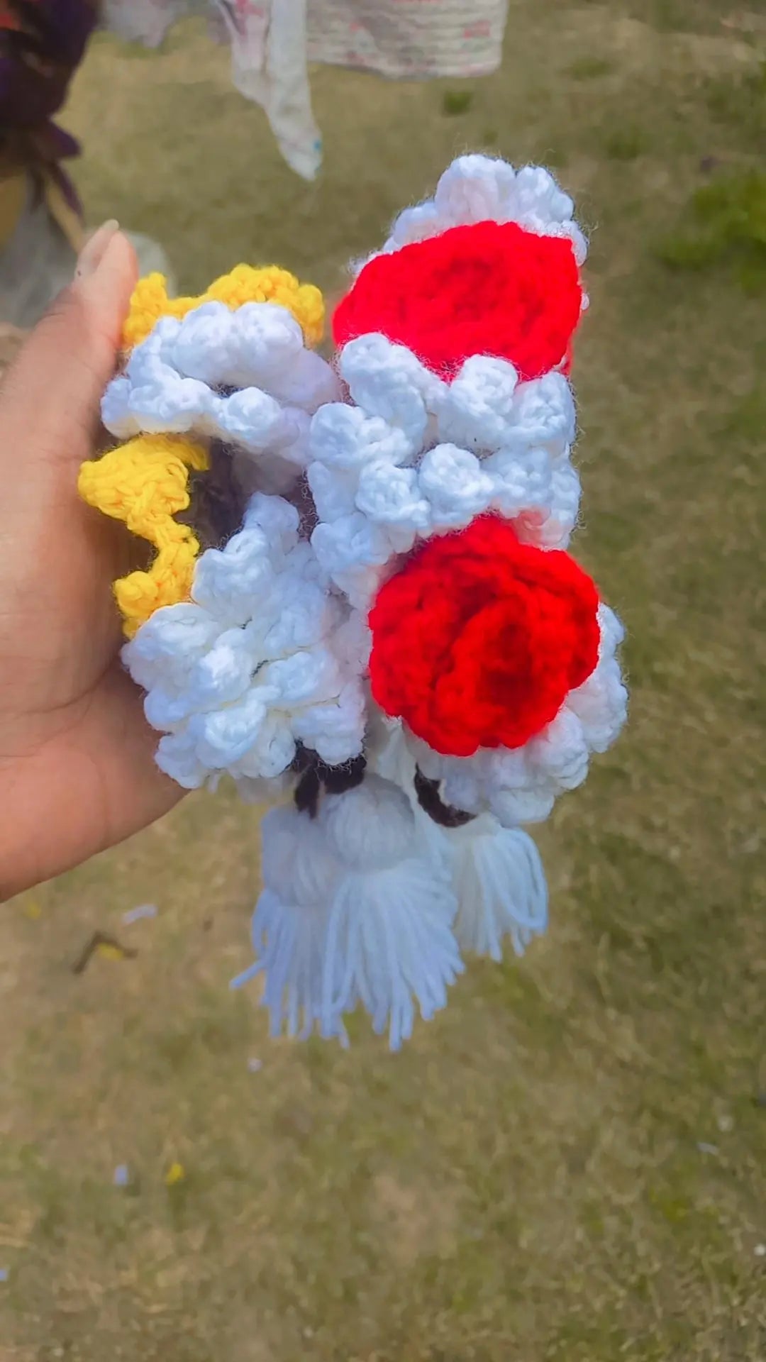 Crochet gajra