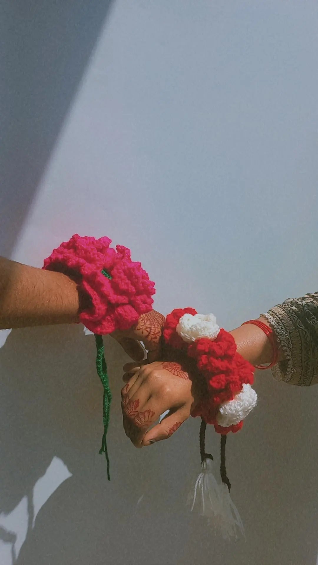 Crochet gajra