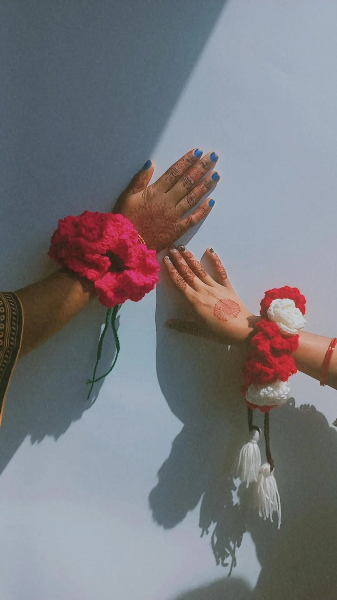 Crochet gajra
