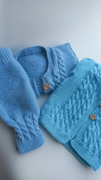 Cabled pajma sweater(Personalised knits)