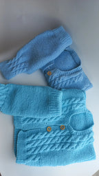 Cabled pajma sweater(Personalised knits)