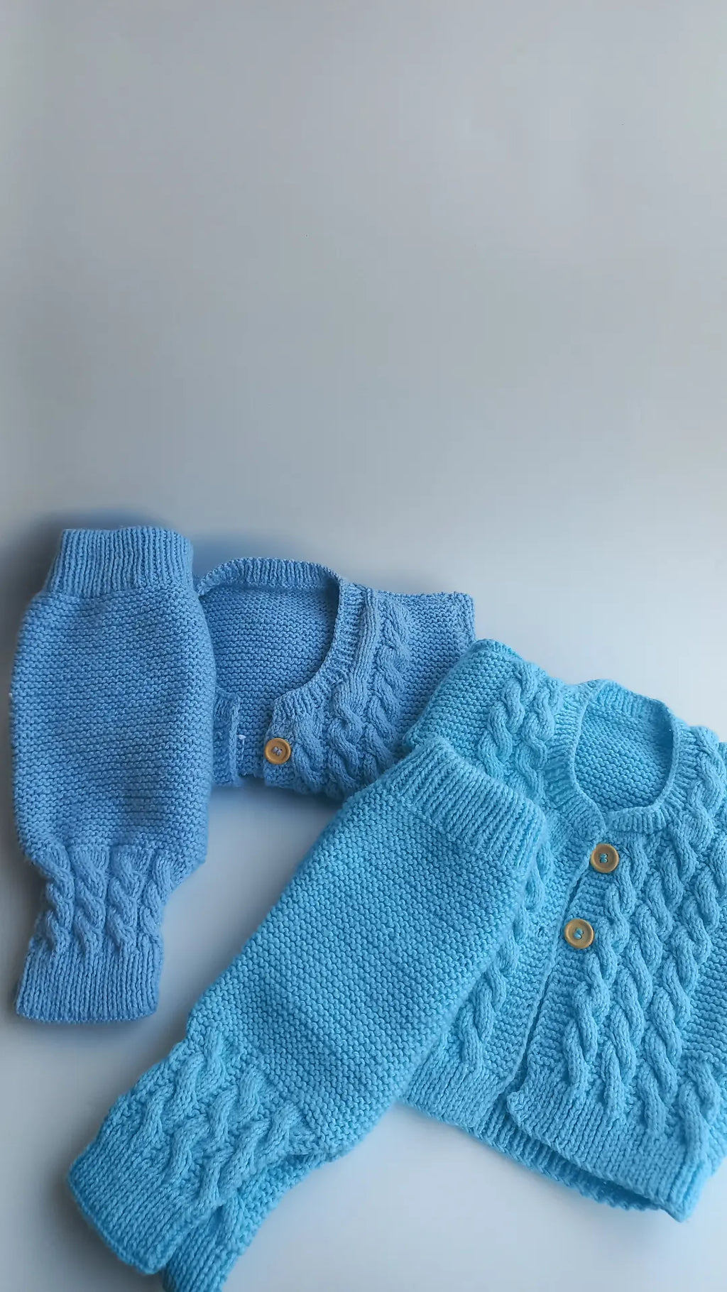 Cabled pajma sweater(Personalised knits)
