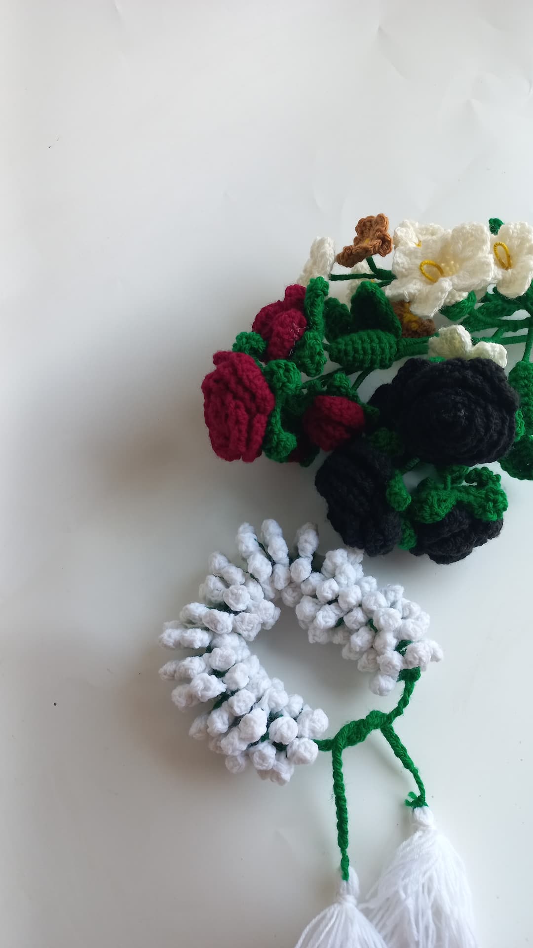Crochet gajra