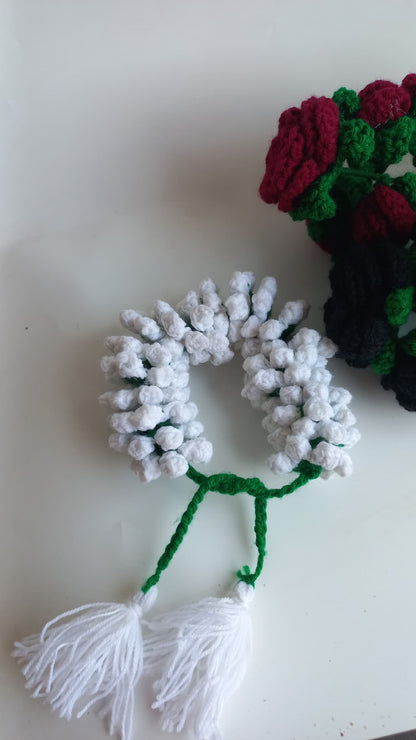 Crochet gajra