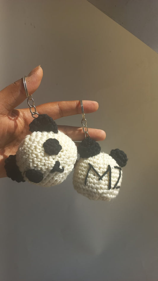 Panda keychain