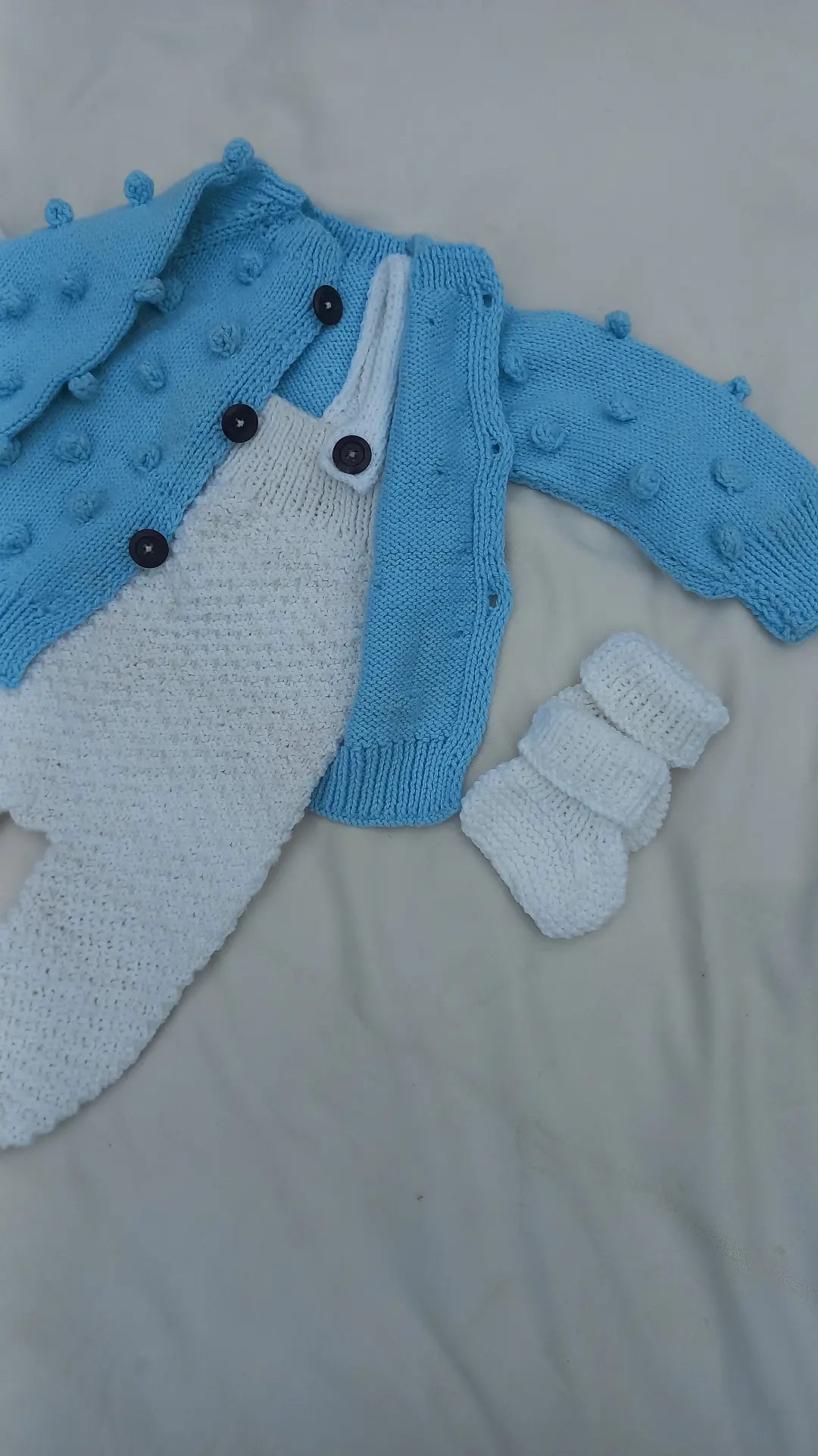 Bobble dungree set