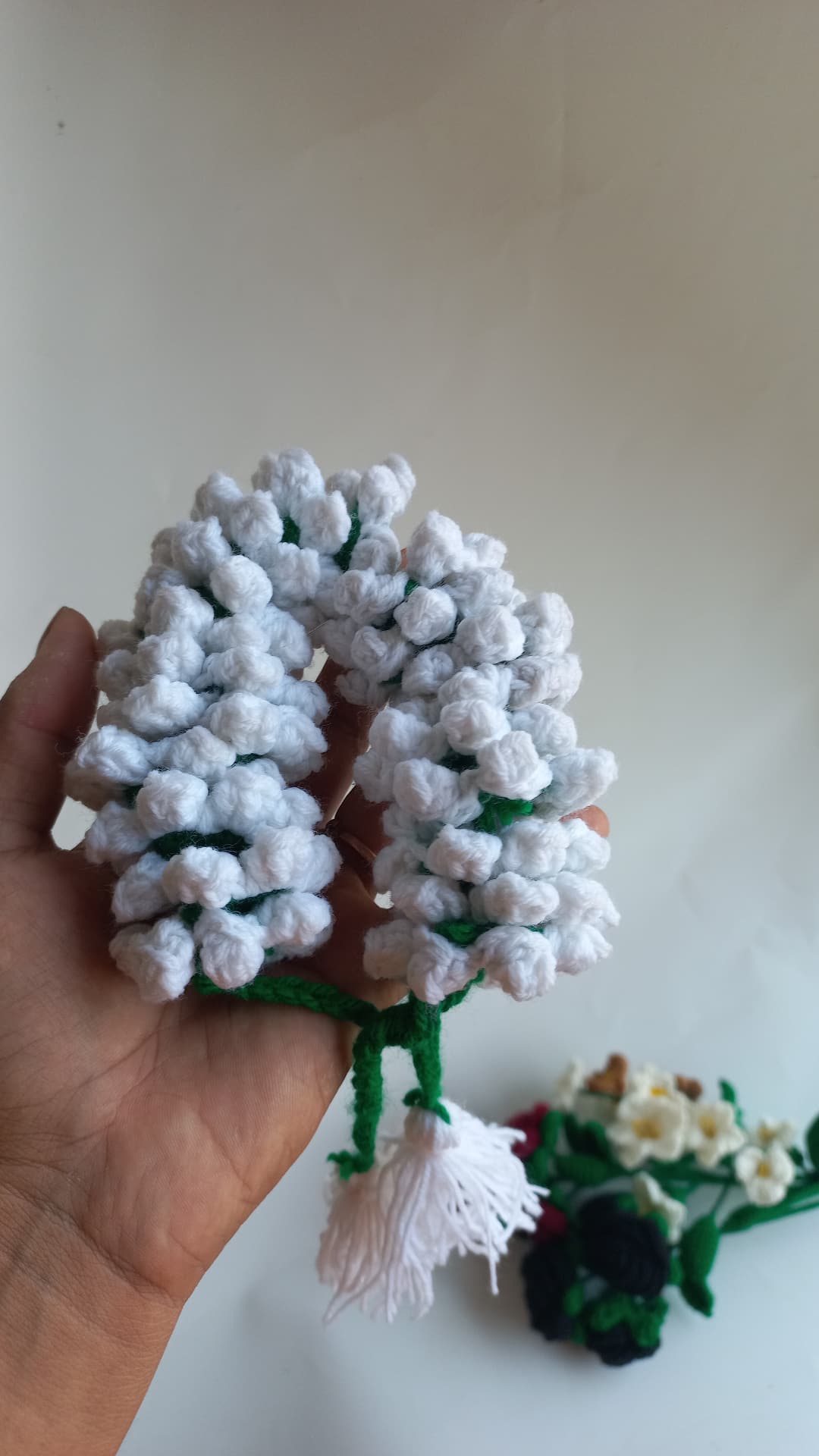 Crochet gajra