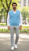 Crochet Diamond Vest